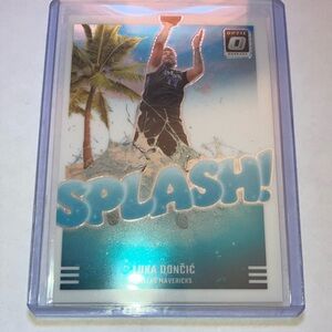 2024-25 Donruss Optic Luka Doncic Dallas Mavericks Insert Basketball Card NM+